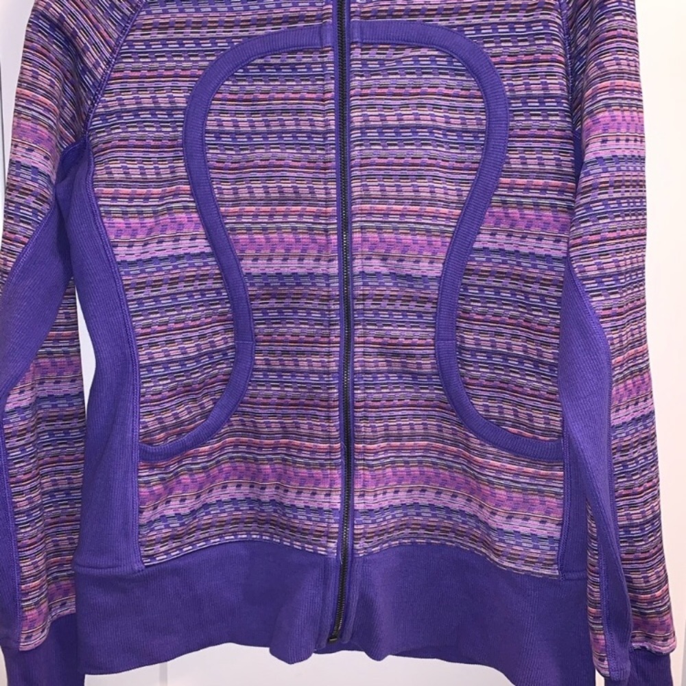 Lululemon Scuba Hoodie II Space Dye Twist Iris - Picture 8 of 11